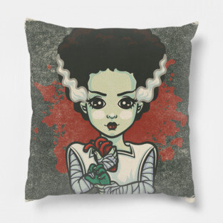 Bride Of Frankenstein Pillow