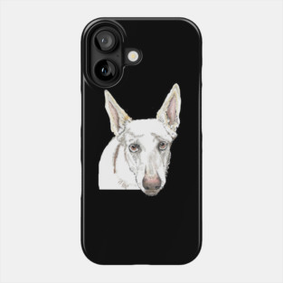 White shepherd SAFFY Phone Case