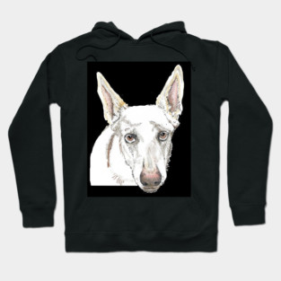 White shepherd SAFFY Hoodie
