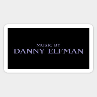 Music by Danny Elfman Sticker
