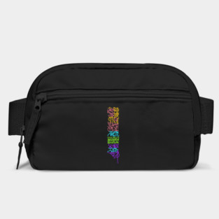 Color Graffiti Tag / Happy Bag