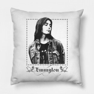 Emmylou Harris / Outlaw Country Retro Fan Design Pillow