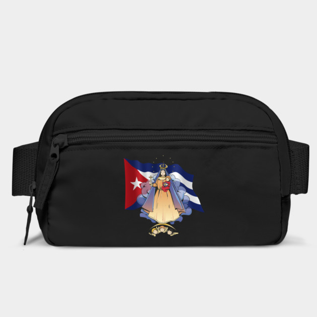 Virgen de la Caridad del Cobre Patrona de Cuba & Cuban Flag by creative