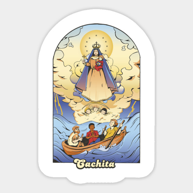 “Cachita” Virgen de la Caridad del Cobre Patrona de Cuba Magnet by creative