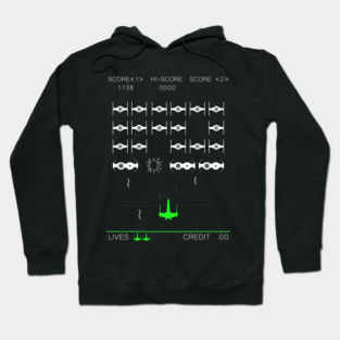 Space Invaders Mashup - Retro Shirt Hoodie