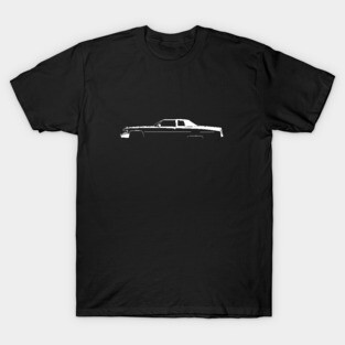 Cadillac Coupe de Ville (1976) Silhouette T-Shirt
