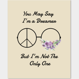 John Lennon Quote Posters and Art