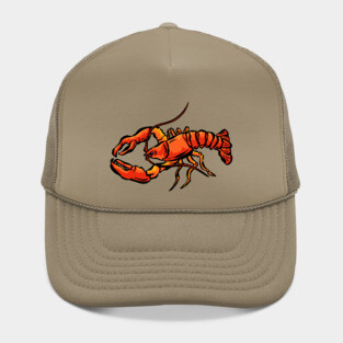 Big Red Lobster Claws Hat