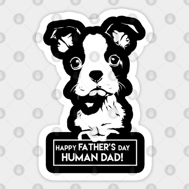 Human Dad Doggies Sticker by creative