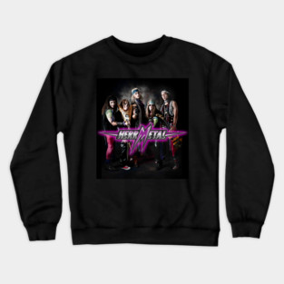 Herr Metal Full Band + Logo Crewneck Sweatshirt