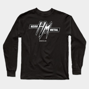HM B&W Logo w/website Long Sleeve T-Shirt