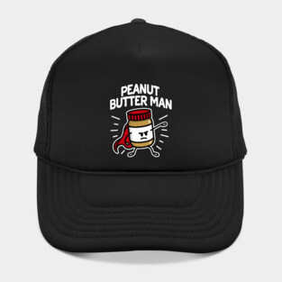 Peanut butter man (place on dark background) Hat