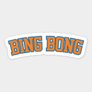 Bing Bong - New York Knicks Sticker