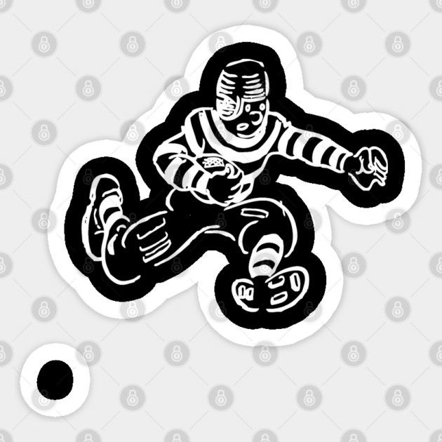 football player Sticker by Pixel Threads 