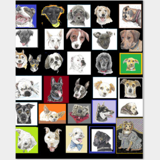 Dogs Posters and Art