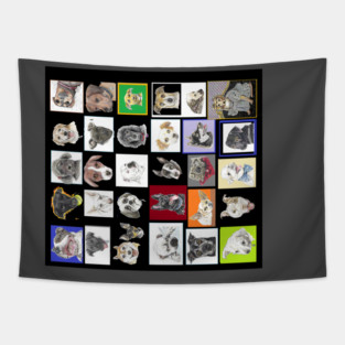 dogs Tapestry