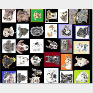 dogs Posters and Art