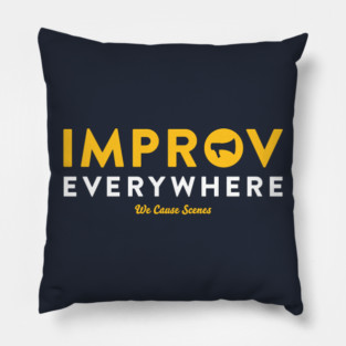 improv everywhere Pillow