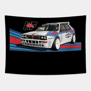 Lancia Delta HF integrale Group A Tapestry