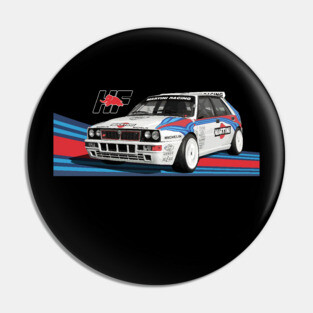 Lancia Delta HF integrale Group A Pin