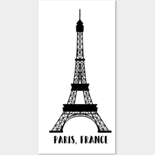 Paris, France Eiffel Tower Posters and Art
