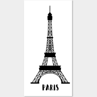 Paris, France Eiffel Tower Posters and Art