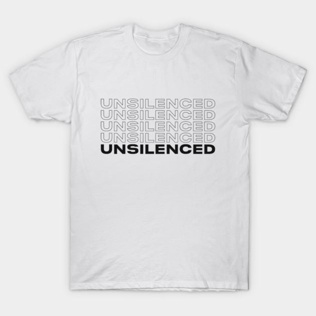 Unsilenced Multi Black T-Shirt by Unsilenced Project, Inc.