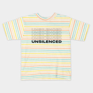 Unsilenced Multi Black Kids T-Shirt