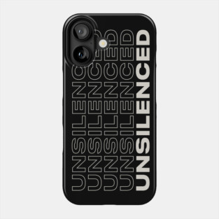UnSilenced Multi White Phone Case