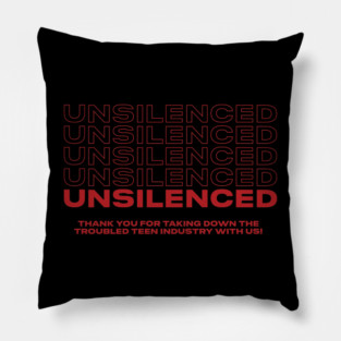 UnSilenced Multi Red Pillow