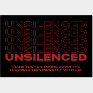 UnSilenced Multi Red Posters and Art