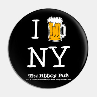 I Beer New York Pin