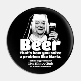 Abbey Pub Mother Superior Pin