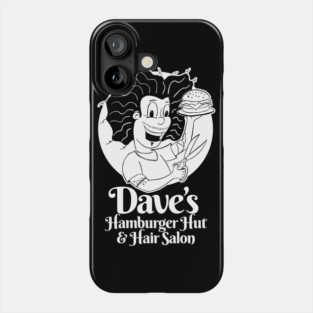 Dave's Hamburger Hut & Hair Salon (Abbey Pub) Phone Case