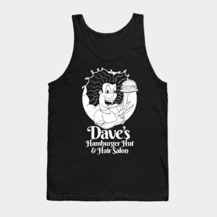 Dave's Hamburger Hut & Hair Salon (Abbey Pub) Tank Top