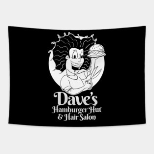 Dave's Hamburger Hut & Hair Salon (Abbey Pub) Tapestry