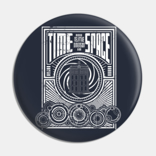Time and Space Pin