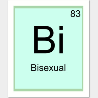 Bisexual Element Posters and Art