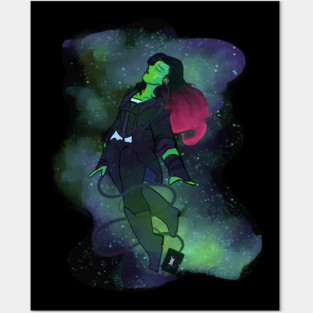 gamora Posters and Art