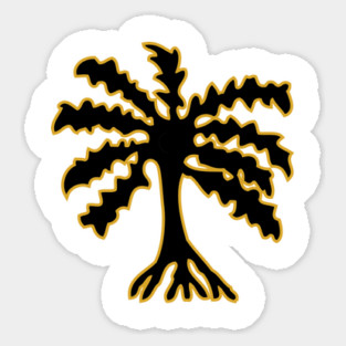 Abe Dua | Adinkra Symbol | African | African American | Black Lives Sticker