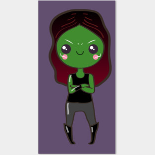 Green Space Heroine Posters and Art