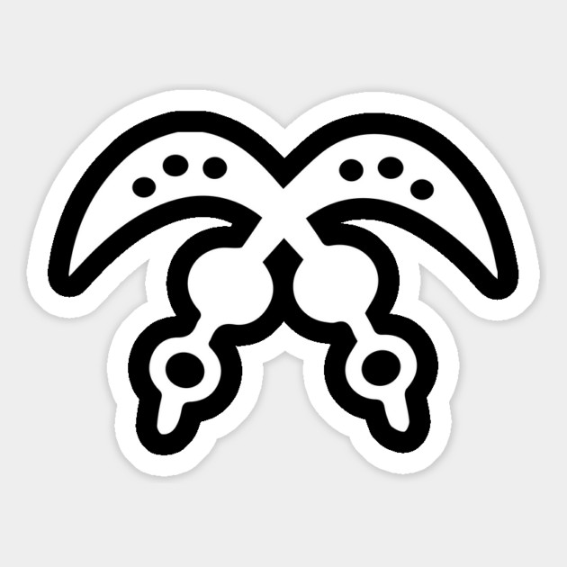 Akofena | Adinkra Symbol | African | African American | Black Lives Magnet by UrbanLifeApparel