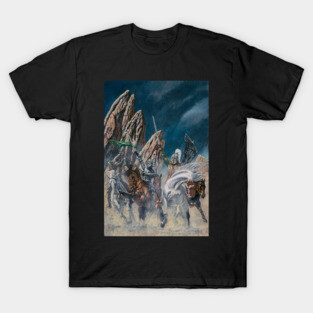 Aragorn and Eomer Ride to the Land of the East T-Shirt