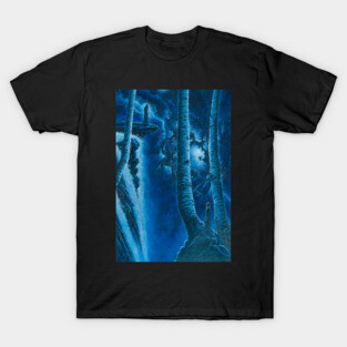Aragorn Sees Arwen in the Birch Forests of Rivendell T-Shirt