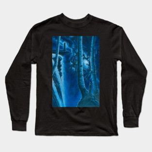 Aragorn Sees Arwen in the Birch Forests of Rivendell Long Sleeve T-Shirt
