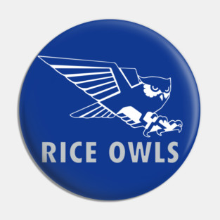 Vintage Rice Mascot - Angular Pin