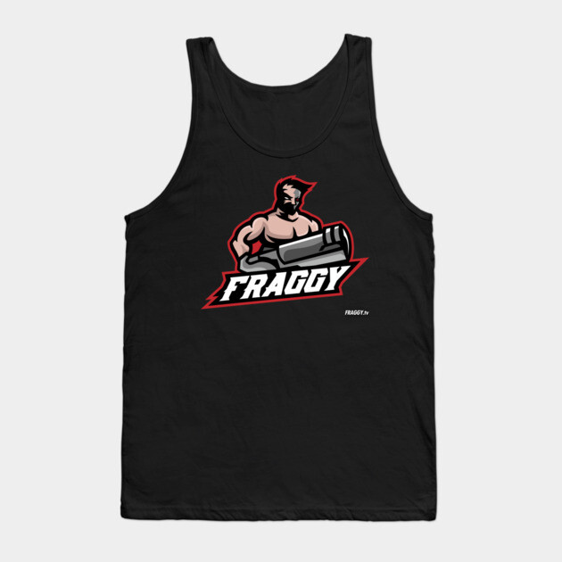 FRAGGYnz Logo with Text Tank Top by FRAGGYnz