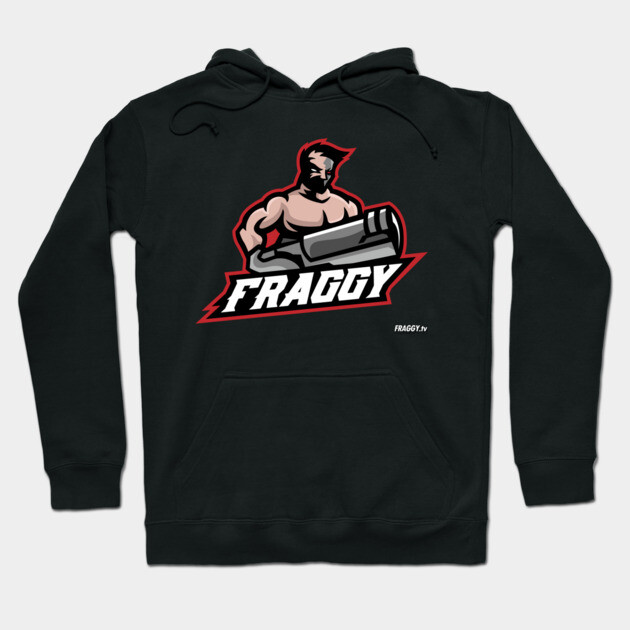 FRAGGYnz Logo with Text Hoodie by FRAGGYnz