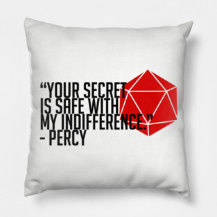 Percy Quote Pillow