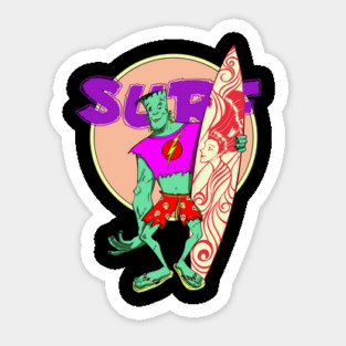 Surf Sticker